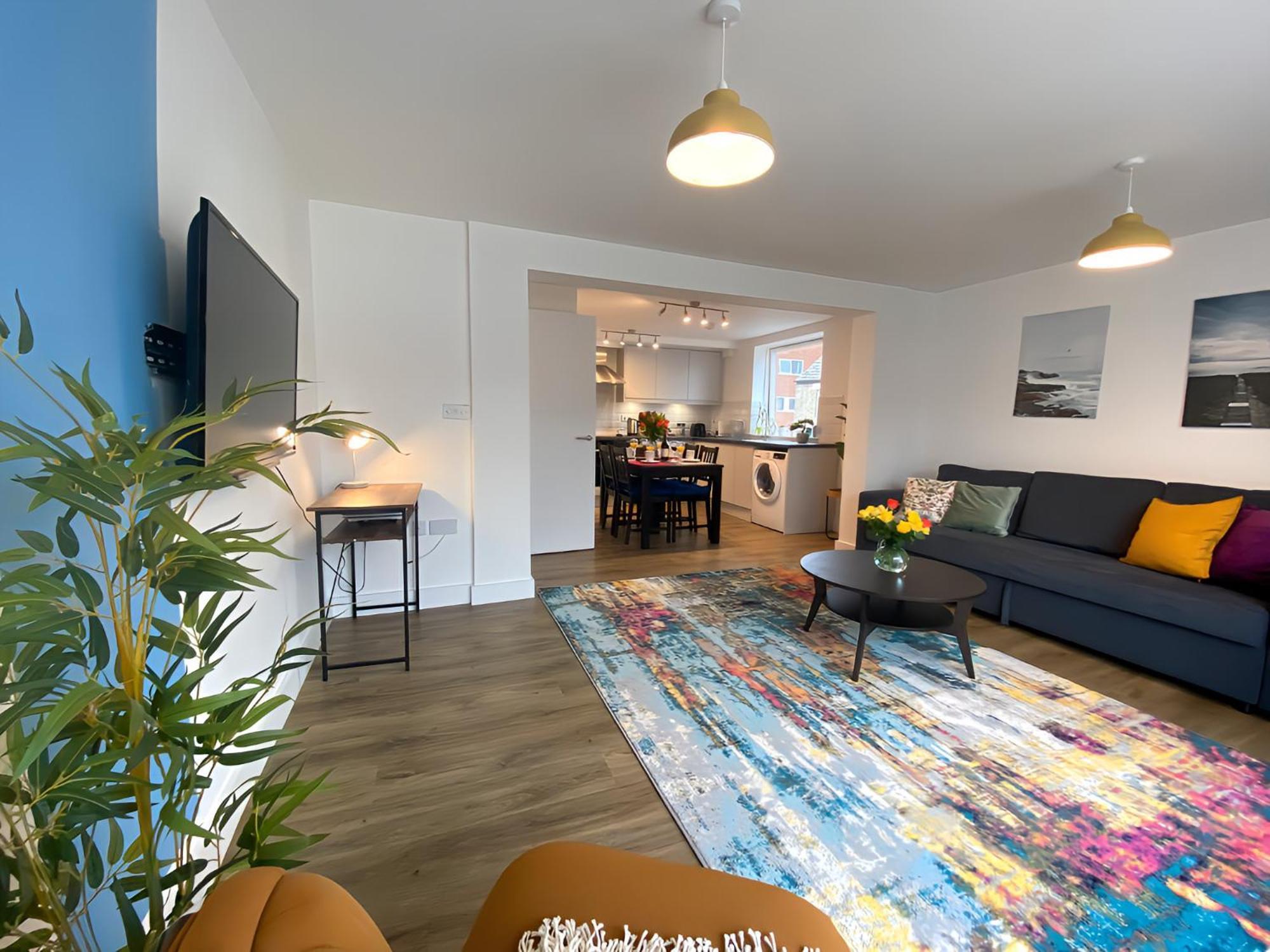 Cambridge Stays Riverside Apart Hotel With 2Br Flats At The City Centre-Parking-Balcony Экстерьер фото