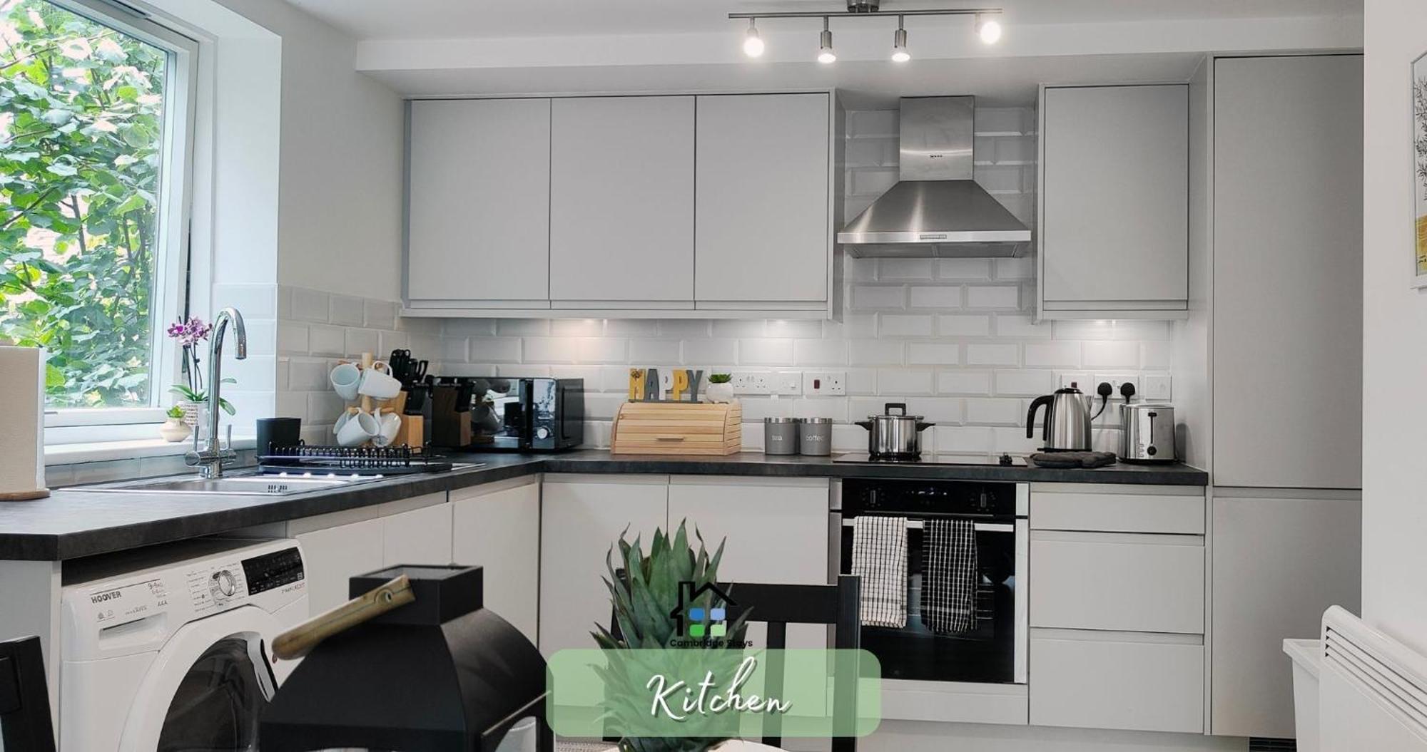 Cambridge Stays Riverside Apart Hotel With 2Br Flats At The City Centre-Parking-Balcony Экстерьер фото